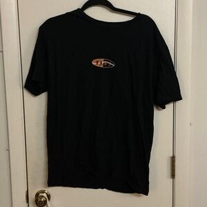 Vans Black Tee with Logo